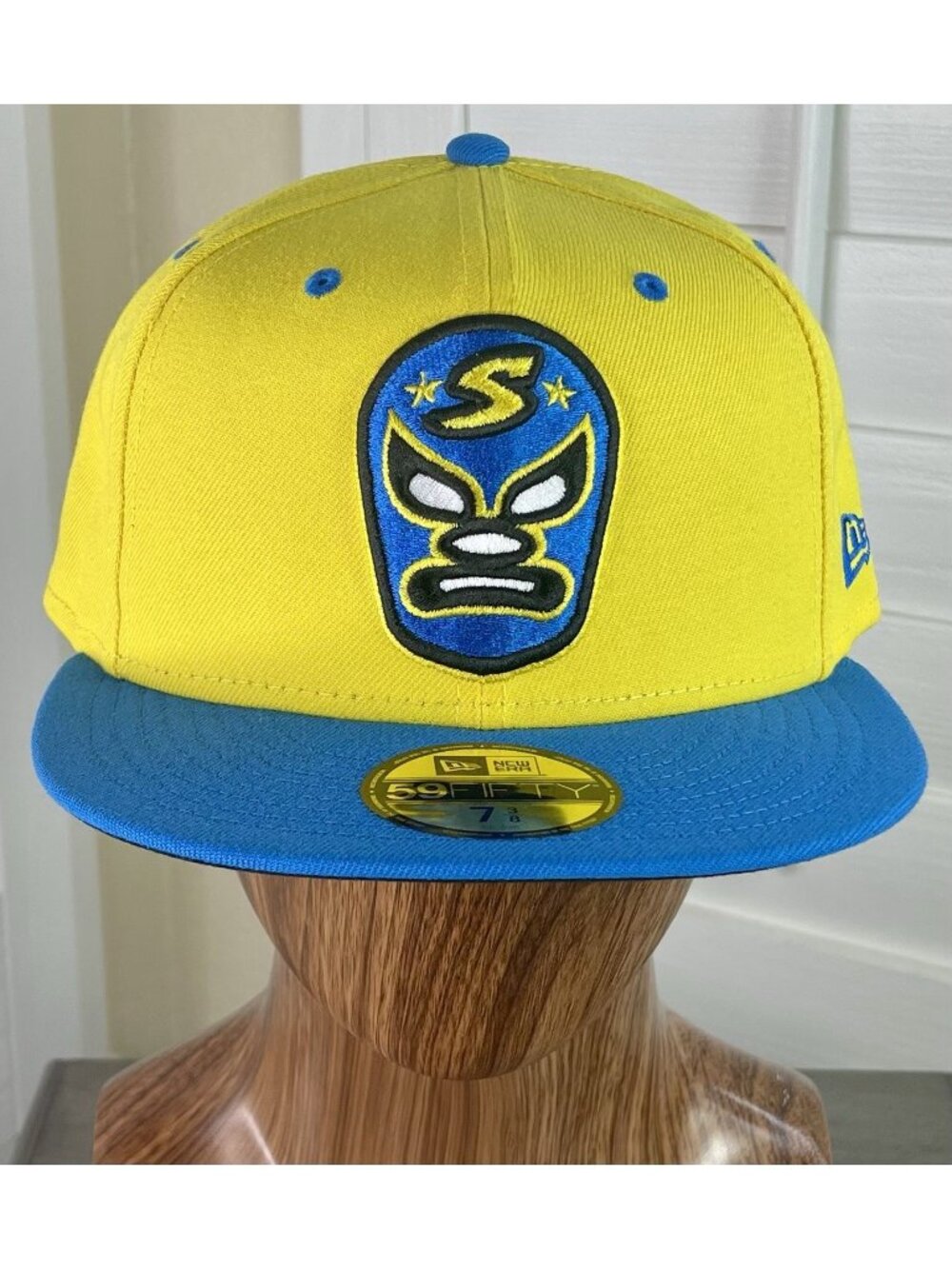 New Era 59Fifty MiLB Sacramento River Cats ‘Dorados/Luchador’ Fitted Hat 7 3/8